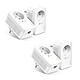 TP-LINK TL-PA7017P KIT x2 Pack of 2 x 1000 Mbps Powerline Adapters with 1 Gigabit Ethernet port + power socket