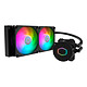 Cooler Master MasterLiquid ML240L V2 ARGB Black Edition Kit de Watercooling RGB tout-en-un pour processeur pour socket Intel et AMD