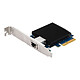 ASUSTOR AS-T10G2 10 GbE network card on 4x PCIe 3.0 slot