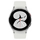 Samsung Galaxy Watch4 (40 mm / Plata) Reloj Smartwatch 40 mm - Aluminio - Impermeable IP68 - GPS/Compás - RAM 1,5 Gb - Pantalla Super AMOLED 1,2" - 16 Gb - NFC/Wi-Fi/Bluetooth - 247 mAh - Android Wear 3.0 - Correa de silicona