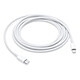 Apple Câble USB-C vers Lightning - 2 m Câble de chargement et synchronisation pour iPhone / iPad / iPod avec connecteur Lightning