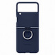Samsung Silicone Case Blue Ring Galaxy Z Flip 3 Silicone case with ring for Samsung Galaxy Z Flip 3