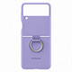 Samsung Silicone Case Lavender Ring Galaxy Z Flip 3 Silicone case with ring for Samsung Galaxy Z Flip 3
