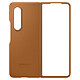 Buy Samsung Leather Case Camel Galaxy Z Fold3