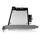 ICY BOX IB-PCI2017-U2 Low profile PCI Express card with U.2 NVMe slot or Sata SSD to PCIe 3.0 x4