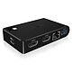 ICY BOX IB-DK4029-CPD Notebook docking station with 2x USB Type-A, 1x USB Type-C, 1x Ethernet RJ45, 2x HDMI