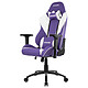 AKRacing Core SX (viola) Sedia da gaming in similpelle con schienale regolabile a 180° e braccioli 3D per i giocatori (fino a 150 kg)