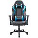 AKRacing Core SX Wide (blue) PU leather gaming chair with 180° adjustable backrest and 3D armrests (up to 150 kg)