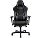 AKRacing Master Premium Softouch (negro) Silla Gaming de Alcántara con respaldo ajustable en 180º y reposabrazos 4D para jugadores (hasta 150 kg)