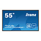 iiyama 54.6" LED - ProLite LH5570UHB-B1 3840 x 2160 pixels 16:9 - VA - 4000:1 - 700 cd/m² - 8 ms - Android OS - HDMI - Ethernet - 24/7 - Noir