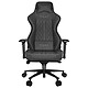 REKT ULTIM8 Plus (Nero) Sedile premium in tessuto Elastron con schienale reclinabile a 180° e braccioli 4D per giocatori (fino a 150 kg)