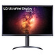 LG 31.5" OLED - 32EP950-B 3840 x 2160 pixels - 1 ms (gris à gris) - 16/9 - HDR400 True Black - HDMI/DisplayPort/USB-C - Pivot - Noir