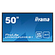 iiyama 49.5" LED - ProLite LH5052UHS-B1 3840 x 2160 pixels 16:9 - VA - 4000:1 - 500 cd/m² - 8 ms - Android OS - HDMI/DP/DVI - Ethernet - Haut-parleurs intégrés - 24/7 - Noir