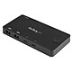StarTech.com Dual Display USB-C Mini KVM Switch 2 HDMI ports USB-C 2 Port HDMI - 4K 60Hz - Self-Powered KVM Switch