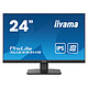 iiyama 23.8" LED - ProLite XU2493HS-B4 1920 x 1080 pixels - 4 ms (grey to grey) - 16/9 format - IPS panel - 75Hz - Adaptive Sync - VGA/HDMI/DisplayPort - Speakers - Black
