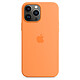 Apple Silicone Case with MagSafe Orangé Apple iPhone 13 Pro Max Coque en silicone avec MagSafe pour Apple iPhone 13 Pro Max