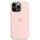 Custodia in silicone Apple con MagSafe rosa gesso per Apple iPhone 13 Pro Custodia in silicone con MagSafe per Apple iPhone 13 Pro