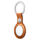 Review Apple AirTag Golden Brown Leather Key Ring