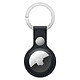 Apple Porte-Clés en cuir AirTag Minuit Porte-clés en cuir pour tracker connecté AirTag