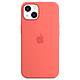 Apple Silicone Case with MagSafe Pomelo Pink Apple iPhone 13 Silicone Case with MagSafe for Apple iPhone 13