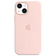 Custodia in silicone Apple con MagSafe rosa gesso per iPhone 13 mini Custodia in silicone con MagSafe per Apple iPhone 13 mini