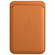 Apple iPhone Leather Wallet with MagSafe Ocre iPhone 13 / 13 mini / 13 Pro / 13 Pro Max Porte-cartes en cuir avec MagSafe pour iPhone 13 / 13 mini / 13 Pro / 13 Pro Max