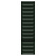 Cinturino Apple in pelle 45 mm Verde sequoia - M/L Cinturino a maglie in pelle per Apple Watch 42/44/45 mm - taglia M/L