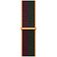 Cinturino Apple Sport Loop 41 mm Ciliegia scuro/Verde foresta - Regular Cinturino con fibbia sportiva per Apple Watch 38/40/41 mm