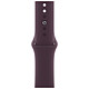 Apple Bracelet Sport 45 mm Cerise Noire - Regular Bracelet sport pour Apple Watch 42/44/45 mm