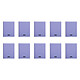 Calligraphe 8000 Polypro Cahier 96 pages 24 x 32 cm seyes grands carreaux Violet (x10) Lot de 10 cahiers 96 pages 90g 240 x 320 mm en reliure piquée avec couverture en polypropylène