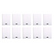 Calligraphe 8000 Polypro Notebook 96 pages 21 x 29.7 cm small squares Clear (x10) Pack of 10 x 96-page 90g A4 quilted notebooks with 5 x 5 mm polypropylene cover