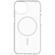 QDOS Hybrid Pure con Snap Apple iPhone 13 Cover protettiva trasparente con magnete a scatto per Apple iPhone 13