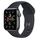 Apple Watch SE GPS Space Gray Aluminium Bracelet Sport Minuit 40 mm Montre connectée - Aluminium - Étanche - GPS - Cardiofréquencemètre - Écran Retina Always On - Wi-Fi 2.4 GHz / Bluetooth - watchOS 7 - Bracelet 40 mm