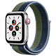 Apple Watch SE GPS + Cellular Argento Alluminio Sport Buckle Abyss Blue/Wild Green 40 mm Orologio connesso - Alluminio - Impermeabile - GPS - Cardiofrequenzimetro - Display Retina - Wi-Fi 2.4 GHz / Bluetooth - watchOS 7 - Anello sportivo 40 mm