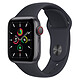 Apple Watch SE GPS + Cellular Space Gray Aluminium Bracelet Sport Minuit 40 mm Montre connectée 4G - Aluminium - Étanche - GPS - Cardiofréquencemètre - Écran OLED Retina Always On - Wi-Fi 2.4 GHz / Bluetooth - watchOS 7 - Bracelet  40 mm