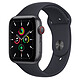 Apple Watch SE GPS + Cellular Space Gray Aluminium Bracelet Sport Minuit 44 mm Montre connectée 4G - Aluminium - Étanche - GPS - Cardiofréquencemètre - Écran OLED Retina Always On - Wi-Fi 2.4 GHz / Bluetooth - watchOS 7 - Bracelet  44 mm