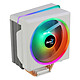 Aerocool Cylon 4F (Blanc) Ventilateur processeur ARGB pour pour socket Intel et AMD - coloris blanc
