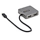 StarTech.com Docking station / Multiport USB-C/HDMI/VGA/GbE adapter for laptop USB 3.1 Docking Station (4K HDMI, VGA, GbE, USB 3.0)