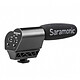 Saramonic Vmic Micro-canon à condensateur - Super-cardioïde - Jack 3.5 mm - Sortie casque - Bonnette anti-vent - APN/Caméscope