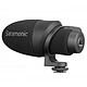 Saramonic CamMic Microphone à condensateur - Unidirectionnel - Jack 3.5 mm TRS/TRRS - Bonnette mousse - APN/Caméscope/Smartphone