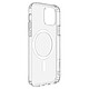 Belkin Coque MagSafe Transparent iPhone 12 / 12 Pro Coque de protection magnétique transparente avec revêtement antimicrobien pour Apple iPhone 12 /12 Pro