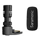 Saramonic SmartMic+ Microphone à condensateur pour smartphone - Cardioïde - Jack 3.5 mm TRRS - Bonnette mousse anti-vent