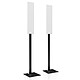 KEF T Series Floor Stand Black Pack of 2 floor stands for T101 / T301 speakers