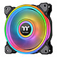 Thermaltake Riing Quad 12 RGB Radiatore Ventola TT Edizione Premium Singola Ventola Nera Ventola del radiatore di raffreddamento ad acqua 120 mm LED RGB 16.8 milioni di colori
