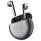 Huawei FreeBuds 4 Silver Bluetooth 5.2 wireless in-ear headphones with built-in microphone and charging/carrying case