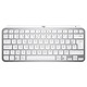 Logitech MX Keys Mini for Mac (Pale) Bluetooth wireless keyboard - compact - auto backlighting - Logitech Flow technology - macOS compatible - AZERTY, French keyboard