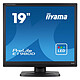 iiyama 19" LED - ProLite E1980D-B1 1280 x 1024 pixels - 5 ms (gris à gris) - Format 5/4 - VGA/DVI - Noir