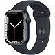 Apple Watch Series 7 GPS Aluminium Midnight Sport Band 45 mm · Reconditionné Montre connectée - Aluminium - Étanche - GPS - Cardiofréquencemètre - Écran OLED Retina Always On - Wi-Fi 4 / Bluetooth 5.0 - watchOS 8 - Bracelet  45 mm