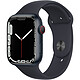 Apple Watch Series 7 GPS + Cellular Aluminium Midnight Sport Band 45 mm · Reconditionné Montre connectée 4G - Aluminium - Étanche - GPS - Cardiofréquencemètre - Écran OLED Retina Always On - Wi-Fi 4 / Bluetooth 5.0 - watchOS 8 - Bracelet  45 mm