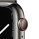 Avis Apple Watch Series 7 GPS + Cellular Stainless Graphite Bracelet Milanese 45 mm